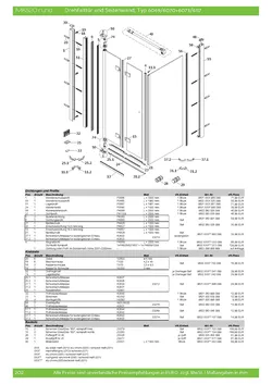 Drehfalttür 2-tlg. für Seitenwand 10.10.2025