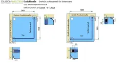 Produktmaße - Artikel 5411005 und 5413005