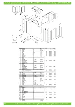 Gleittür / Schiebetür 2-tlg. für Seitenwand 19.01.2026