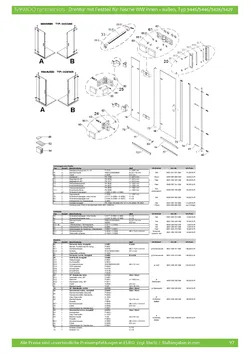 Drehtür an Nebenteil in Nische 19.01.2026