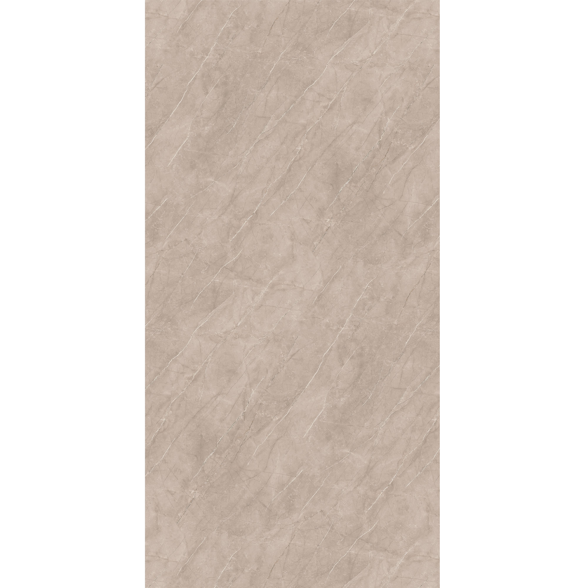 Duschrückwand Seidenmatt Stein Greige