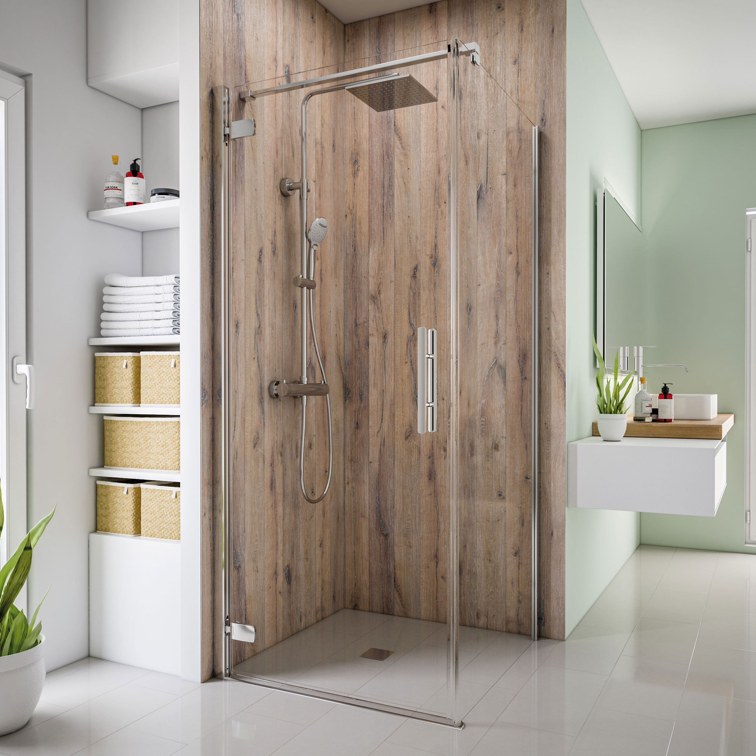 mk920-seitenwand-drehtuer MK920 Seitenwand für Drehtür