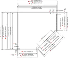 5221017 Standard Kundenmaß 900 x 900mm_Montage auf Duschwanne