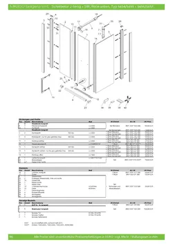 Seitenwand für Gleittür / Schiebetür 13.01.2026