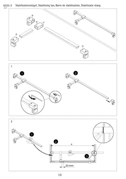 Drehtür an Nebenteil mit Seitennebenteil mit 2 Seitenwänden (U-Kabine) 16.10.2025 Drehtür an Nebenteil mit Seitennebenteil mit 2 Seitenwänden (U-Kabine) 16.10.2025