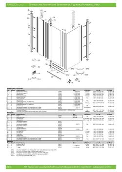 Drehtür pendelbar an Nebenteil für Seitenwand 21.11.2025