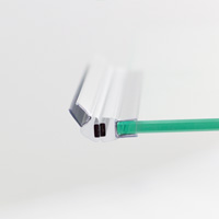 Dichtungsset für Duschabtrennungen, Fünfeckdusche mit zwei DT