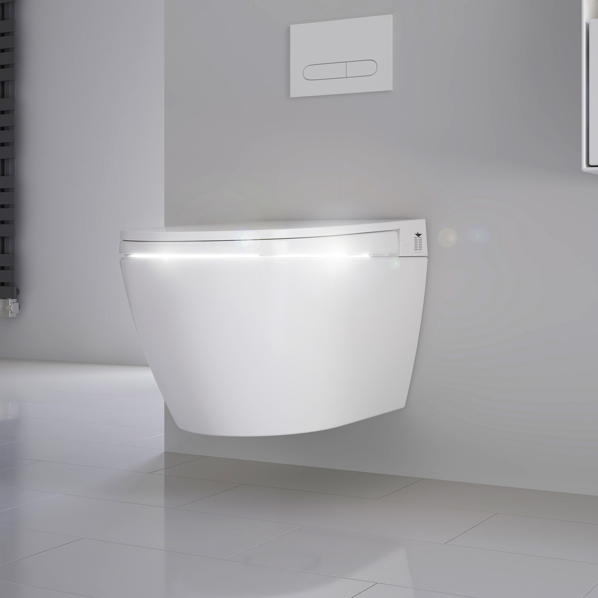 Duschwelten PuraMotion Ultra Dusch-WC mit UV-C Licht-Desiinfektion