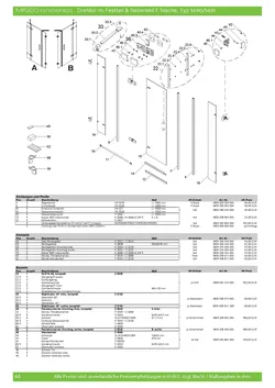 Drehtür pendelbar an Nebenteil mit Seitennebenteil in Nische 23.10.2025