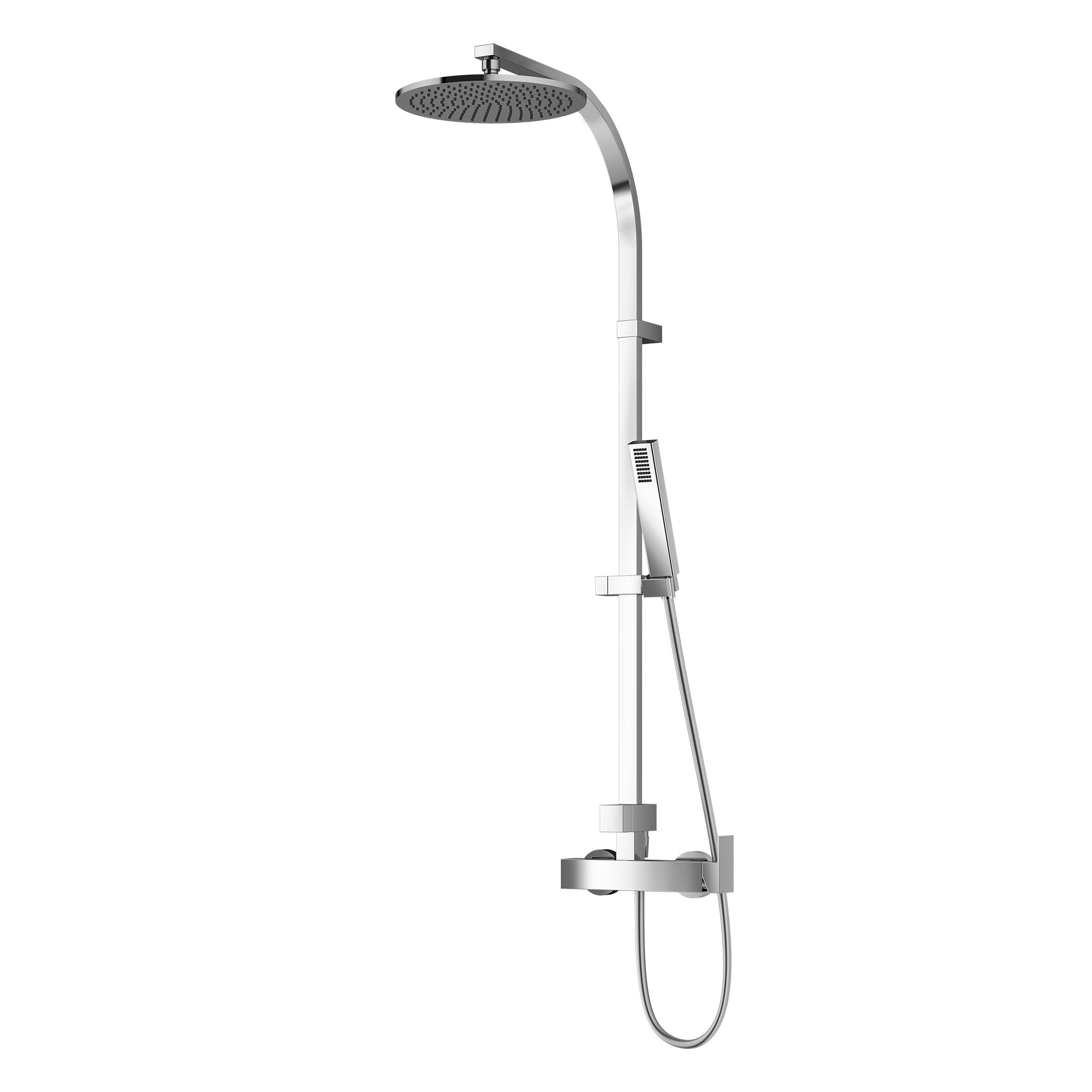 mk160-einhebelmischer-rund-5812 MK 160 Kopfbrause rund mit Einhebelmischer