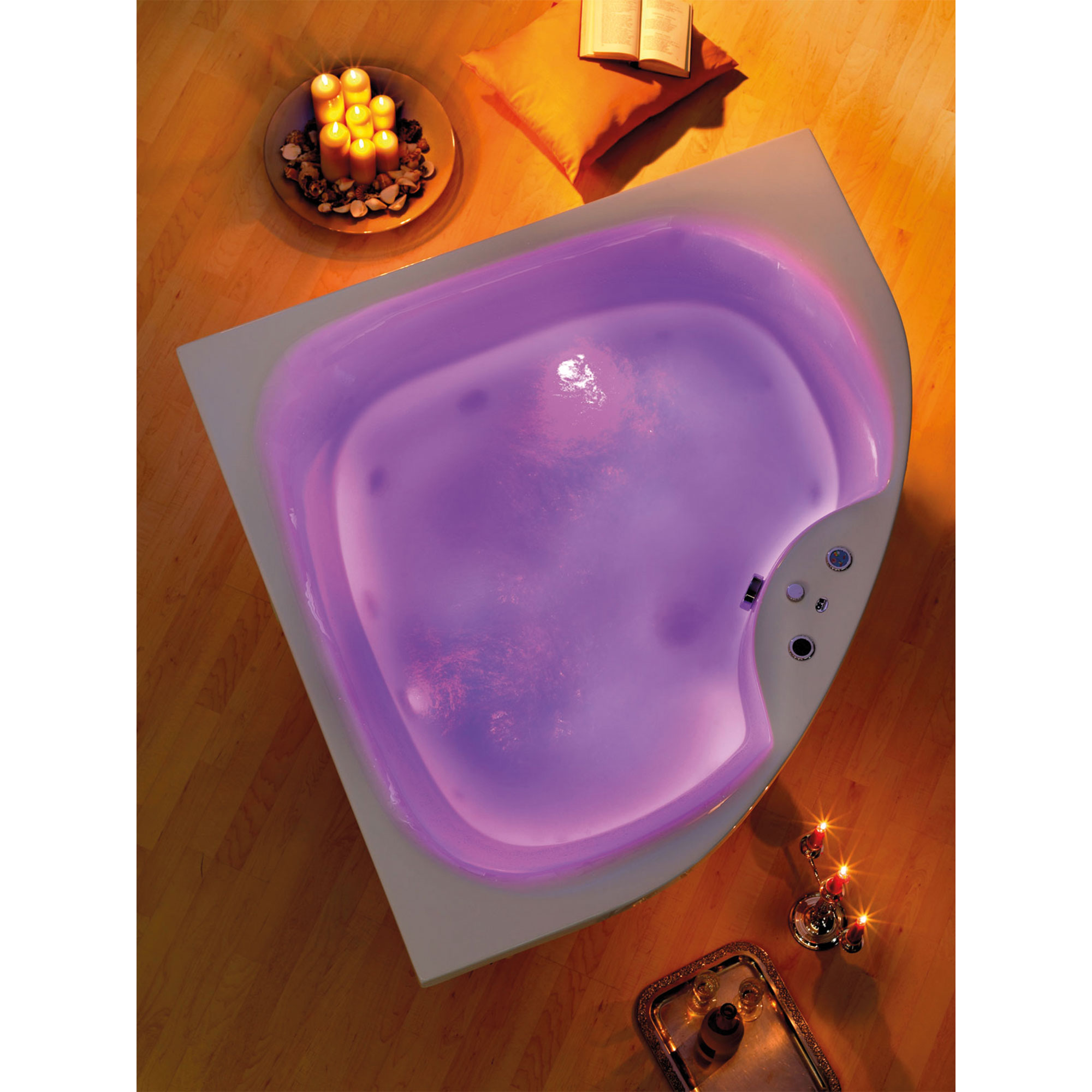 Farblichttherapie für Whirlpoolsystem, lila