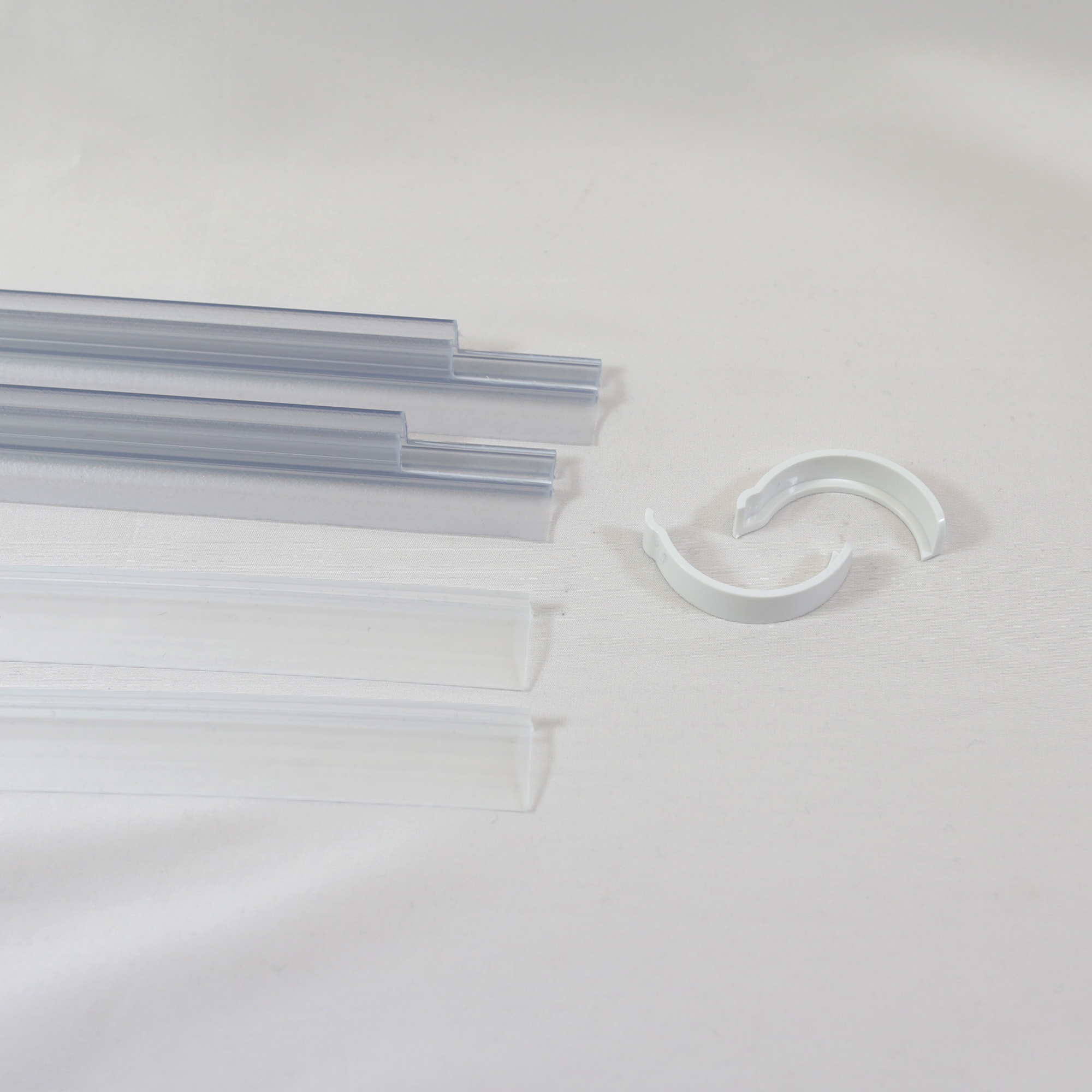 Schwallschutz - Kappen weiß, rund