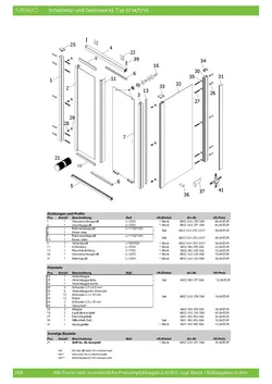 Gleittür / Schiebetür 2-tlg. mit Seitenwand 23.10.2025