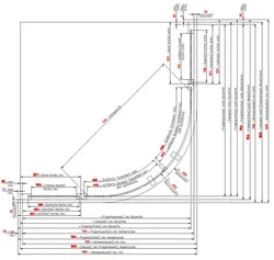 6086014 Standard Kundenmaß_Montage auf Duschwanne 800x800 6086014 Standard Kundenmaß_Montage auf Duschwanne 800x800