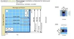 Fliesenspiegel - Artikel 6019040 + 6112002