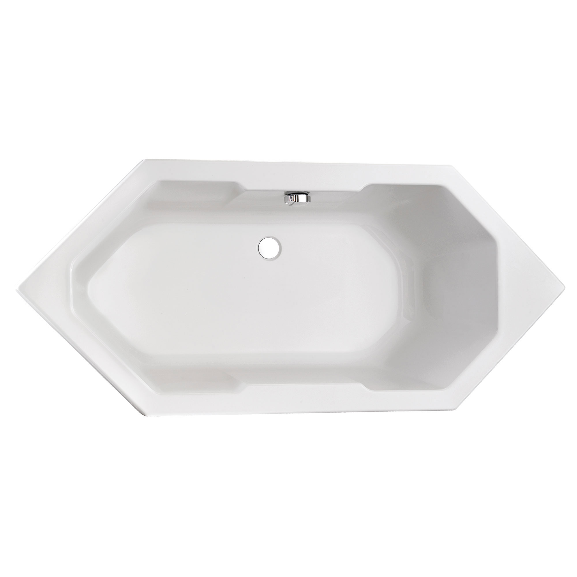 Saint Louis Badewanne, weiß, eckig