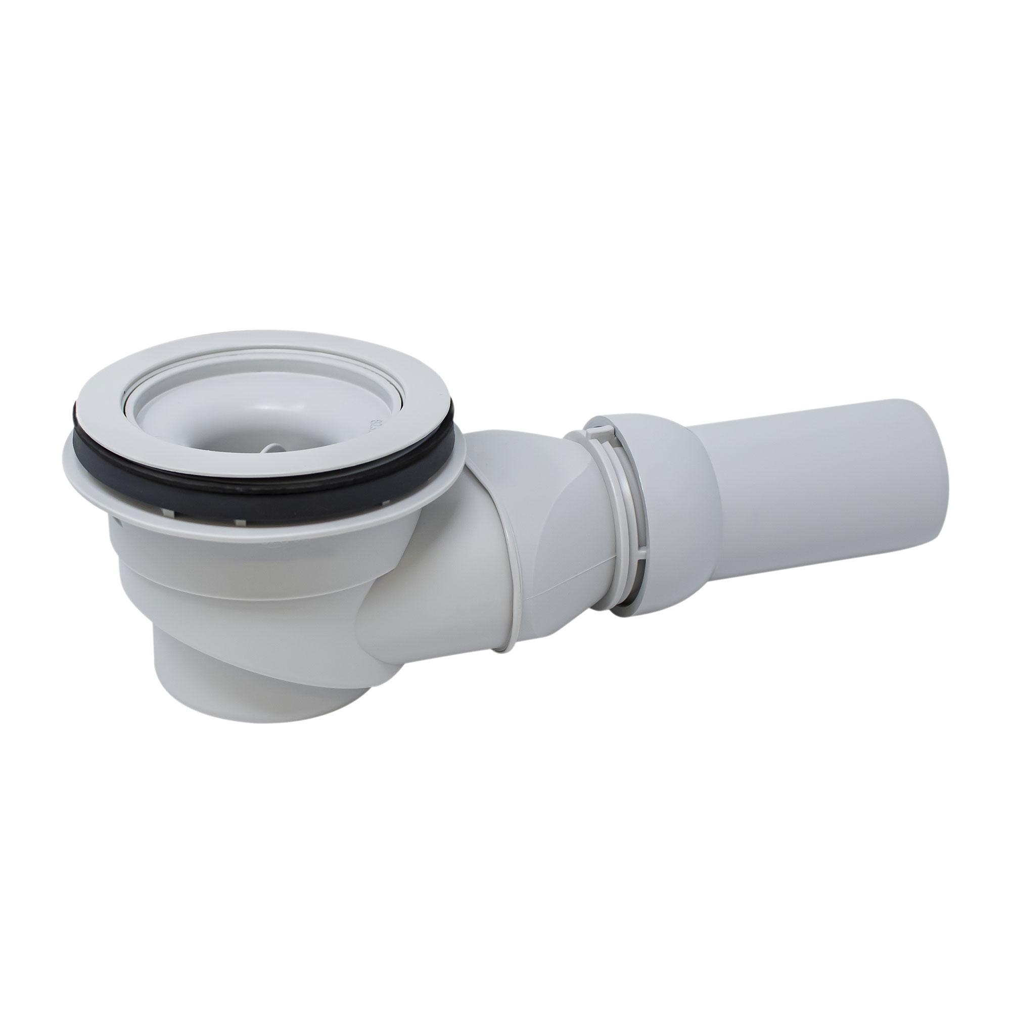 Siphon komplett (Ersatzteil), waagerecht,  D=90 mm, Detail