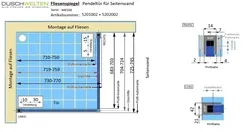 Fliesenspiegel - Artikel 5201002 und 5202002