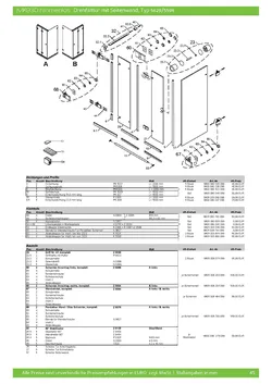 5629 Drehfalttür 2-tlg. mit Seitenwand 24.10.2025