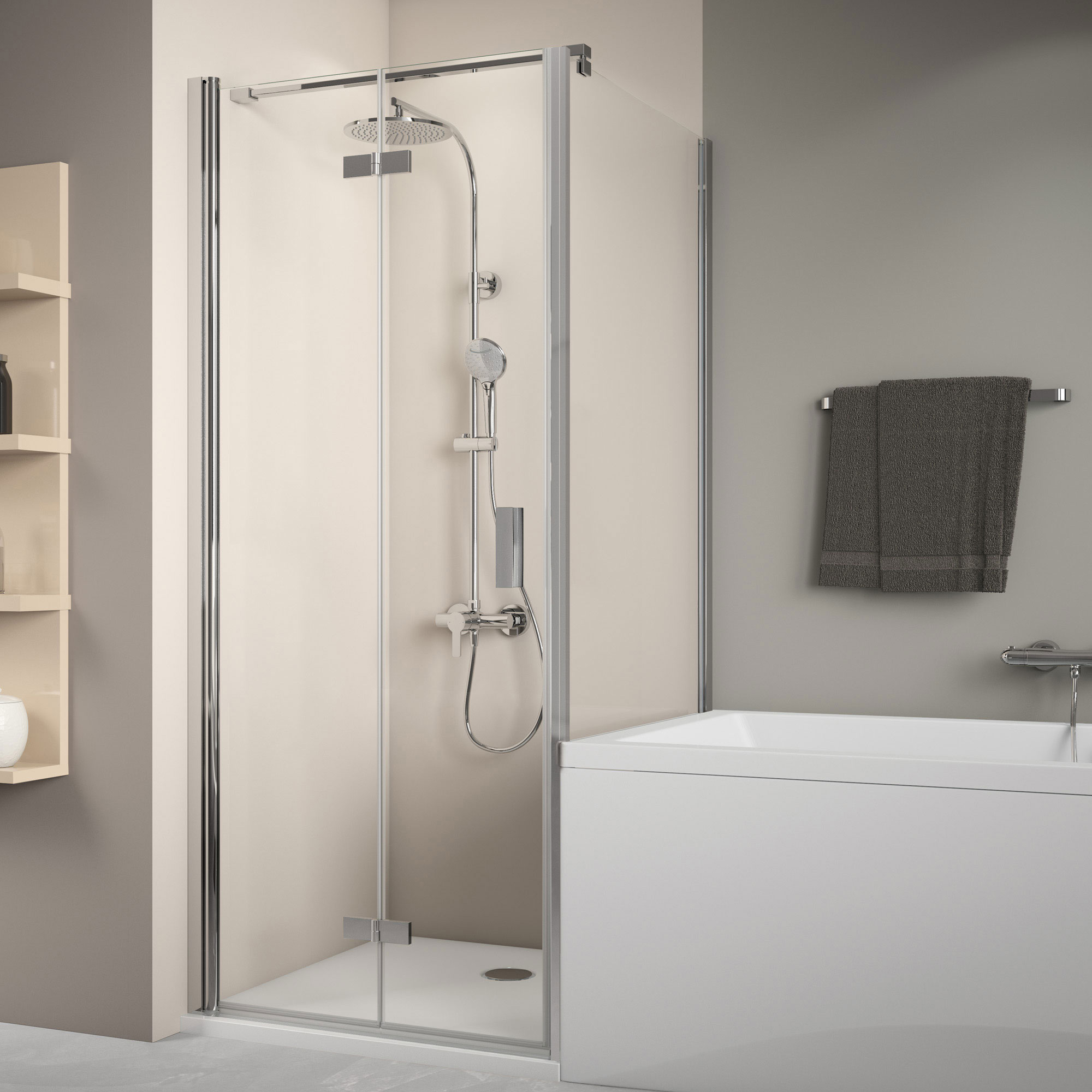 mk800-drehfalttuer-badewannenseitenwand-rechts-5402-5462-auf-wanne Badewannenseitenwand rechts für Drehfalttür, AUF der Wanne