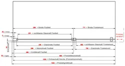 6089005 Standard_Kundenmaß Montage auf Duschwanne 1000_700
