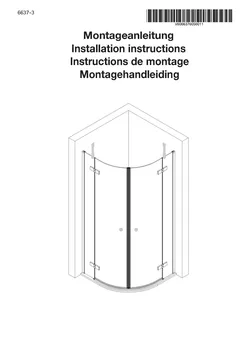 5420 Runddusche mit Drehtür 4-tlg. 11.11.2025