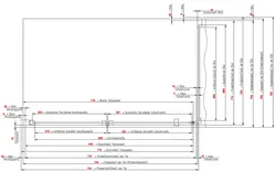 6058002 Standard Kundenmaß 750mm_Montage auf Duschwanne