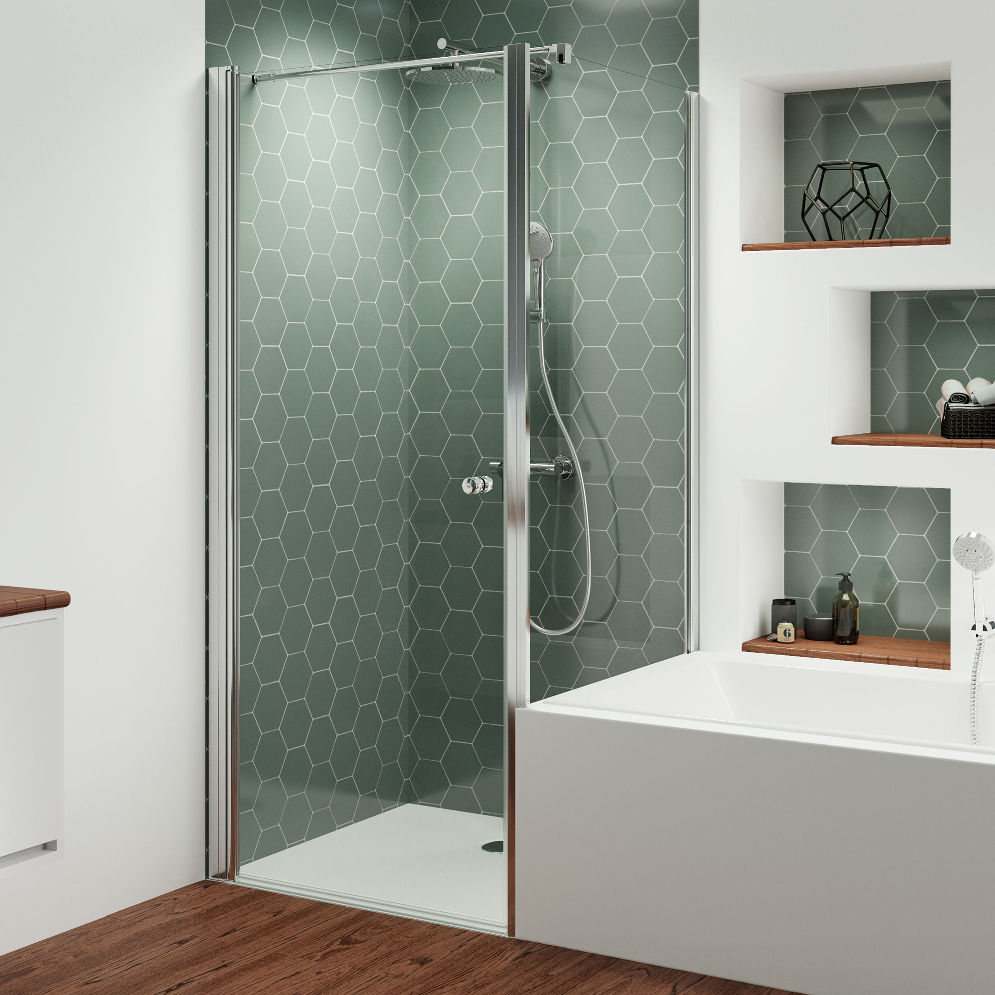 mk520-drehtuer-und-badewannenseitenwand-auf-der-wanne_6052-6119-neu Badewannenseitenwand, rund, auf der Wanne rechts für Drehtür / +Festteil, Drehfalttür / +Festteil