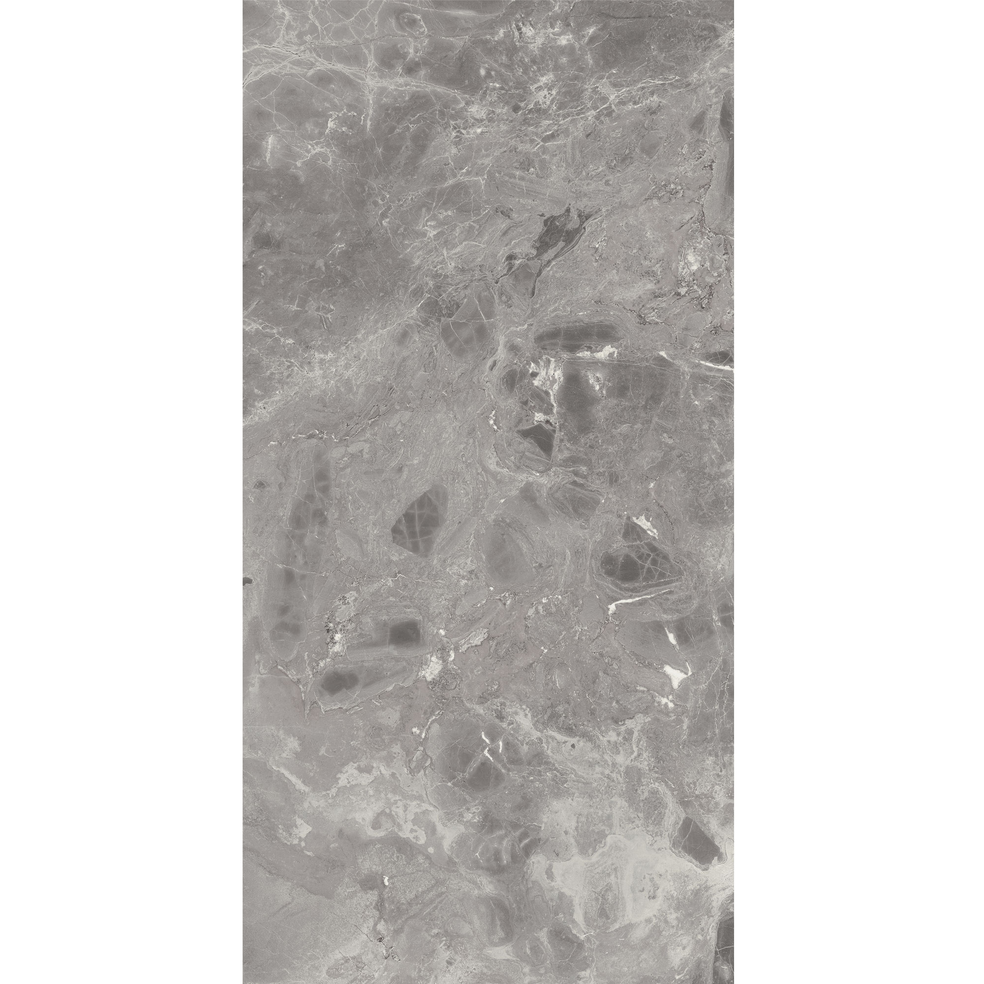 Duschrückwand Seidenmatt Marmor Sicilia Grau