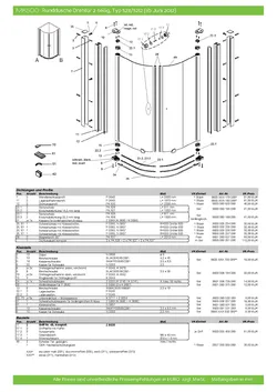 5211 Runddusche mit Drehtür pendelbar 2-tlg. 01.07.2025