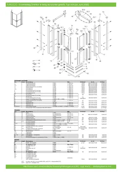 Eckeinstieg mit Drehtür geteilt 4-tlg. 21.01.2026