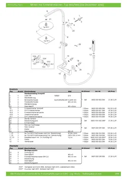 MK160 rund, mit Einhebelmischer 22.10.2025
