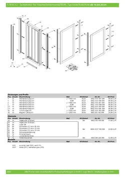 5310 Seitenwand für Drehtür 21.11.2025