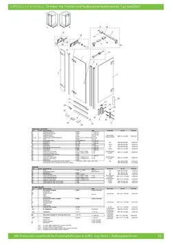 Drehtür pendelbar an Nebenteil mit verkürzter Seitenwand 24.10.2025